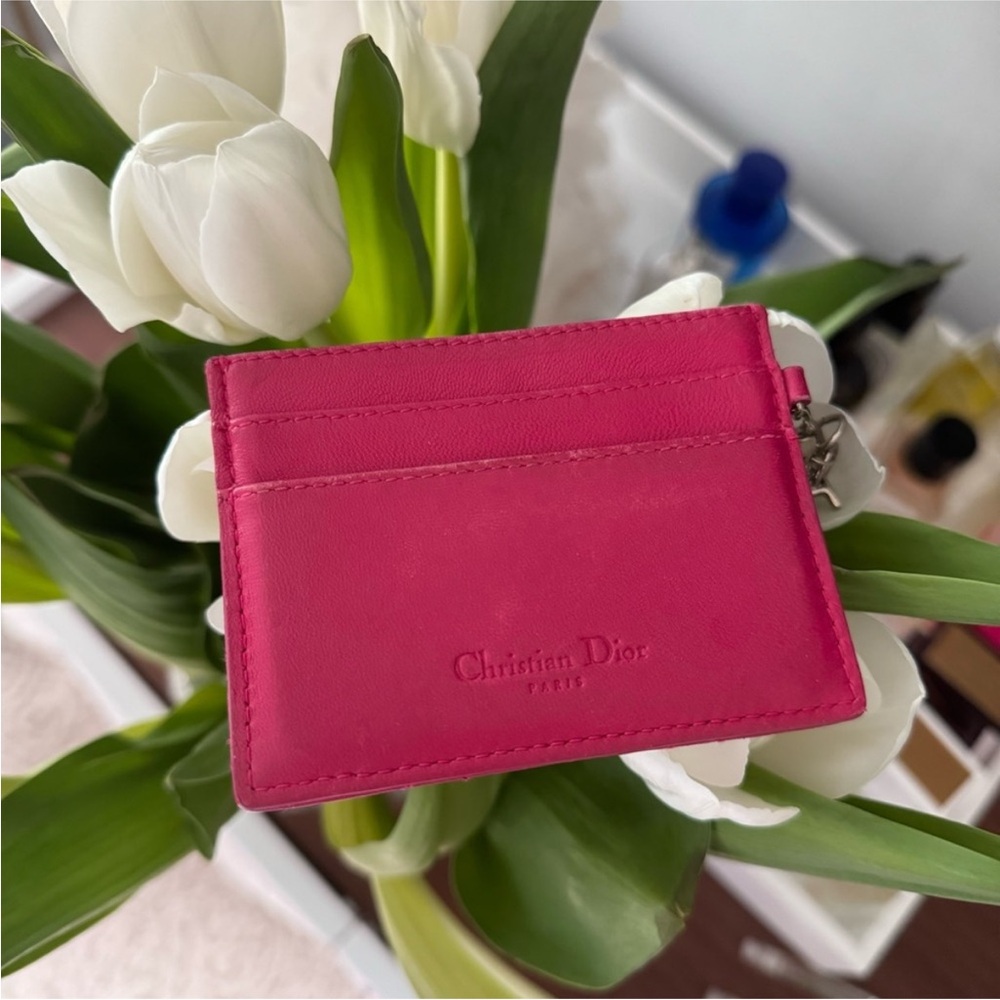 Dior card holder